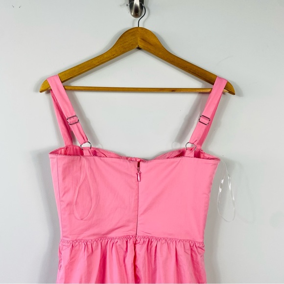 House of CB Elia Pink Romantic Midi Dress Size Small - Picture 7 of 12